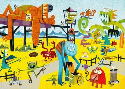 Heye - Monster Beach - 1000 Stukjes - 1