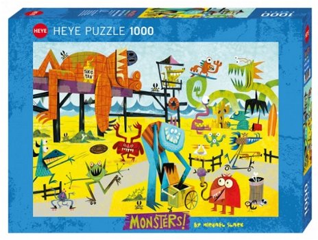 Heye - Monster Beach - 1000 Stukjes - 2