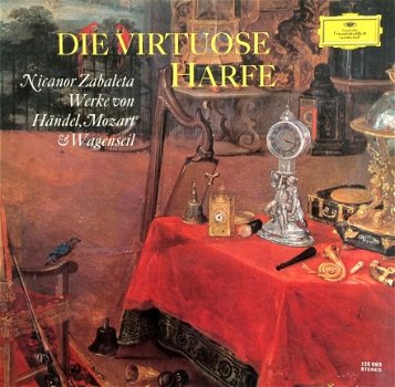 LP - Die Virtuose Harfe - Nicanor Zabaleta - 0