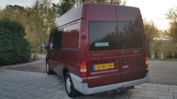 Ford Transit - 2.0 diesel rolstoel bus vol opties bj 07-2002 hoog lang ROLSTOELVERVOER - 1