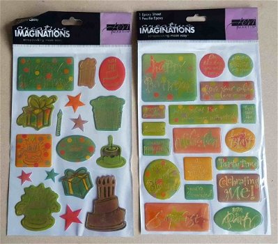 GROTE OPRUIMING! Scrapbook Set thema Birthday / Party NR 2 - 3