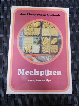 Meelspijzen. Jan Hoogeveen Culinair. - 1