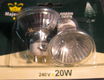 9 halogeen lampen, 8 x GU10/1 x E14, 7x20W/2x50W, NIEUW - 2 - Thumbnail