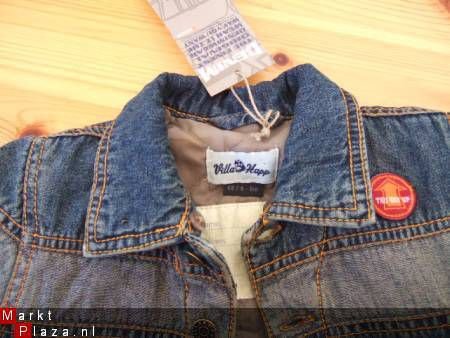 (68) +NIEUW+ Stoere spijkerjas / winterjas VILLA HAPP J/M - Afbeelding 4