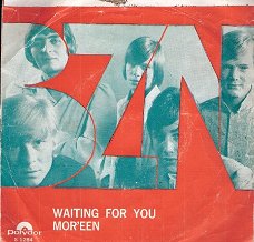 Jaren 60 Beatgoep BZN- Waiting for You- Mor'een- vinylsingle- 1968