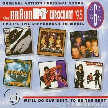 Braun MTV Eurochart '95 - Volume 6 VerzamelCD - 1