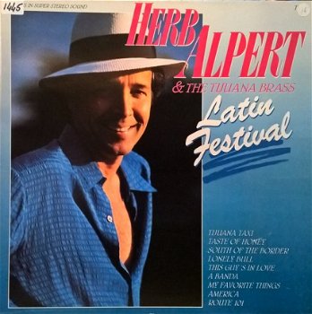 Herb Alpert & The Tijuana Brass ‎– Latin Festival LP - 1