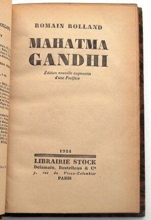 Mahatma Gandhi 1924 Rolland - India - Afbeelding 3