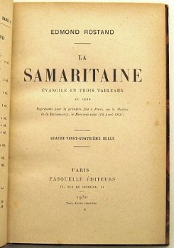 Rostand 1930 La Samaritaine - Toneelstuk - 3