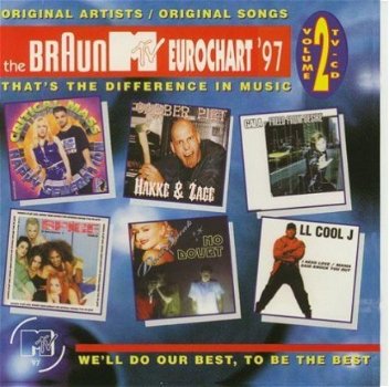 Braun MTV Eurochart '97 Volume 2 Februari - VerzamelCD - 1