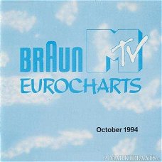 Braun MTV Eurocharts '94 Volume 10 Oktober VerzamelCD