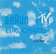 Braun MTV Eurocharts Volume 4 April 1994 VerzamelCD
