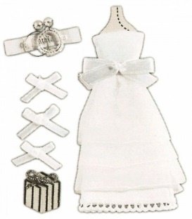 SALE NIEUW Jolee's Boutique Dimensional Stickers Bride. - 1