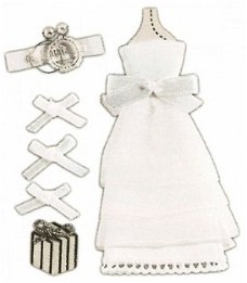 SALE NIEUW Jolee's Boutique Dimensional Stickers Bride.