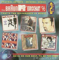 Braun MTV Eurochart '96 - Volume 2 Februari VerzamelCD