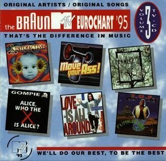Braun MTV Eurochart '95 Volume 3 VerzamelCD - 1