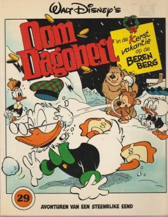 Oom Dagobert 29 - In de kerstvakantie op de berenberg - 1ste druk - nr. 1