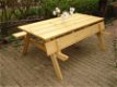 Picknick tafel voor in de tuin (nieuw). - 2 - Thumbnail