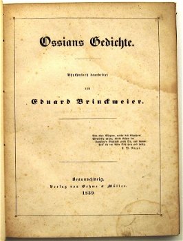 Ossians Gedichte 1839 Brinckmeier - 4