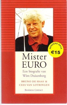 Mister Euro door Bruno de Haas & Cees van Lotringen