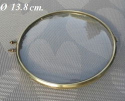 === Pendule deur = bol glas = gebruikt === 33560