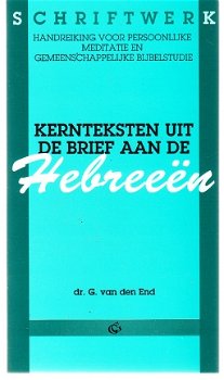 Kernteksten uit de brief aan de Hebreeën door dr G. vd End - 1