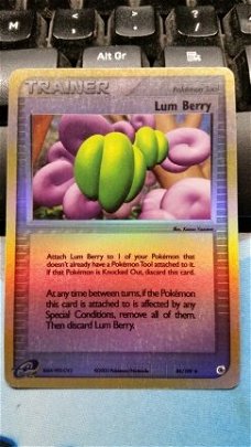 Lum Berry 84/109 reverse Ex Ruby and Sapphire gebruikt