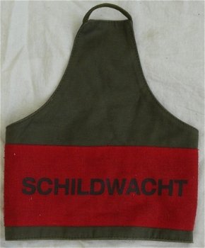 Schouderband / Armband / Armlet, Schildwacht, Koninklijke Landmacht, jaren'80.(Nr.2) - 1