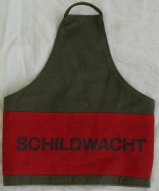 Schouderband / Armband / Armlet, Schildwacht, Koninklijke Landmacht, jaren'80.(Nr.2)