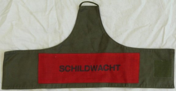 Schouderband / Armband / Armlet, Schildwacht, Koninklijke Landmacht, jaren'80.(Nr.2) - 6