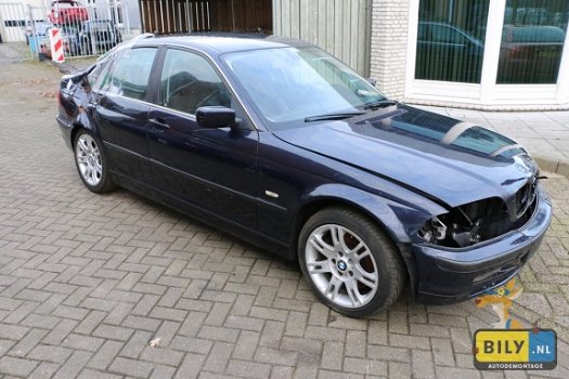 BILY BMW E46 330D Sedan 2001 Orientblau Metallic Automaat - 2