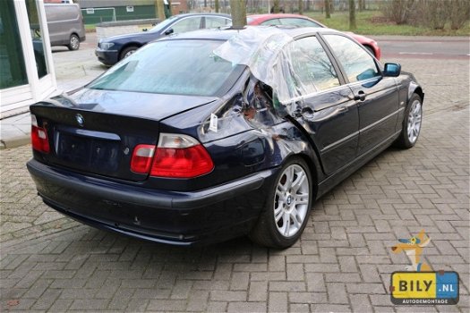 BILY BMW E46 330D Sedan 2001 Orientblau Metallic Automaat - 4