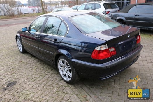 BILY BMW E46 330D Sedan 2001 Orientblau Metallic Automaat - 5