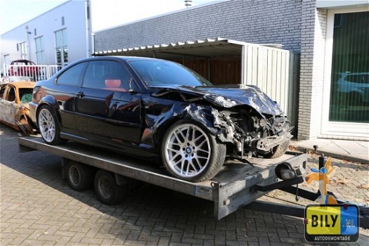 Autodemontage BILY BMW E46 S54 M3 Coupe 2001 met schade - 1