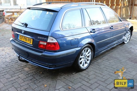 BILY BMW E46 320D Touring 2004 Mysticblau Metallic - 3