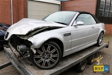 BILY BMW E46 M3 S54 3.2 Cabrio 2002 Titansilber Metallic met schade