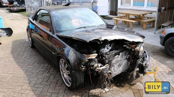 Ter demontage BMW E46 S54 M3 Cabrio bij BILY in Enter - 1