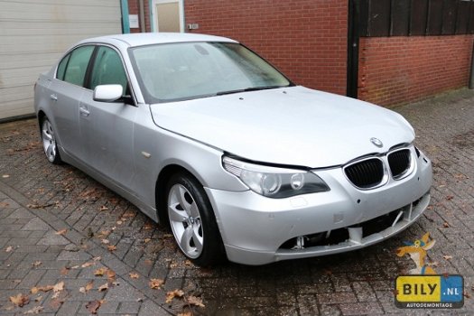 BILY BMW E60 530i Sedan 2004 Titansilber Handgeschakeld - 2