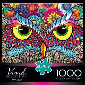 Buffalo Games - Owl Eyes - 1000 Stukjes Nieuw - 2
