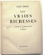 Les Vraies Richesses 1936 Giono - Binding Kardas (ill.) - 4 - Thumbnail