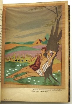 Daphnis et Chloé [c1930] Longus Art Deco Pochoir kleurenill. - 4