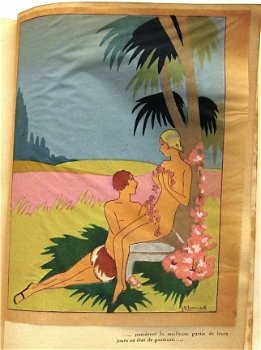 Daphnis et Chloé [c1930] Longus Art Deco Pochoir kleurenill. - 8