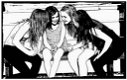 SALE NIEUW GROTE Cling stempel Girlfriends van Crafty Individuals - 1 - Thumbnail