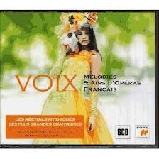 Les Voix Mélodies & Airs D'opéras Français ( 6 CDBox) (Nieuw/Gesealed)