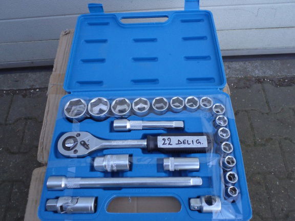 Dopsleutelset t/m 32mm. - nr. 1