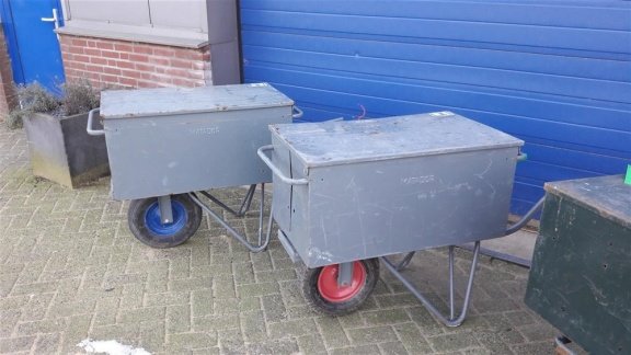 materiaalkruiwagen kruiwagen gereedschapskruiwagen matador nieuwstaat - 4