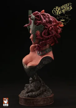HMO - Beastly Beauties Bust Medusa - 3