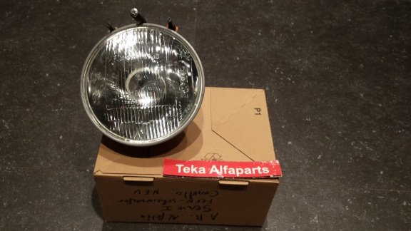 Alfa Romeo Alfetta Sedan Serie 1 Koplamp Carello 116086507500 NOS - 1