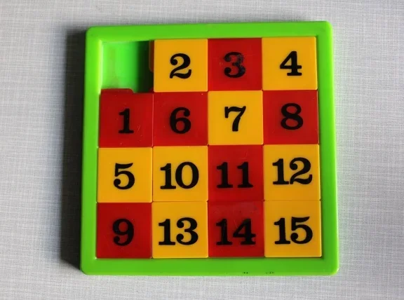Cijfer legpuzzel - nr. 1