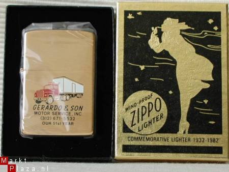 Zippo 50th anniversary Gerardo & Son 1932-1982 NIEUW E205 - 1